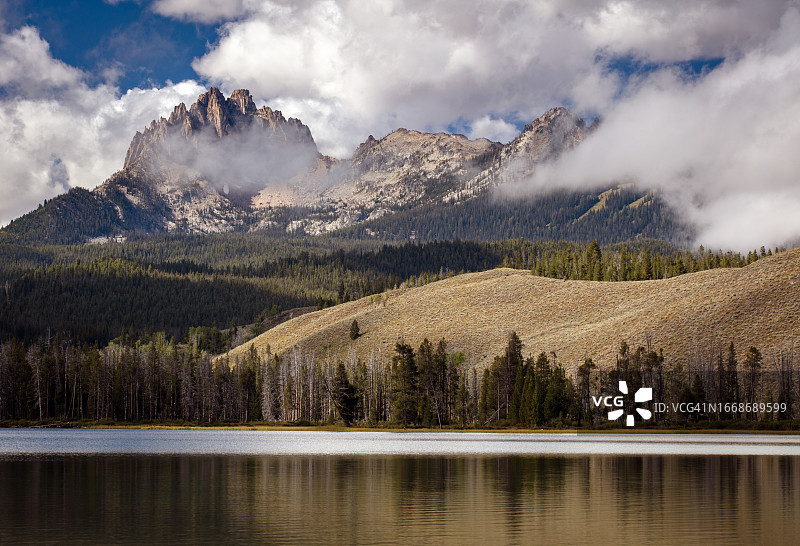 爱达荷州锯齿山脉图片素材