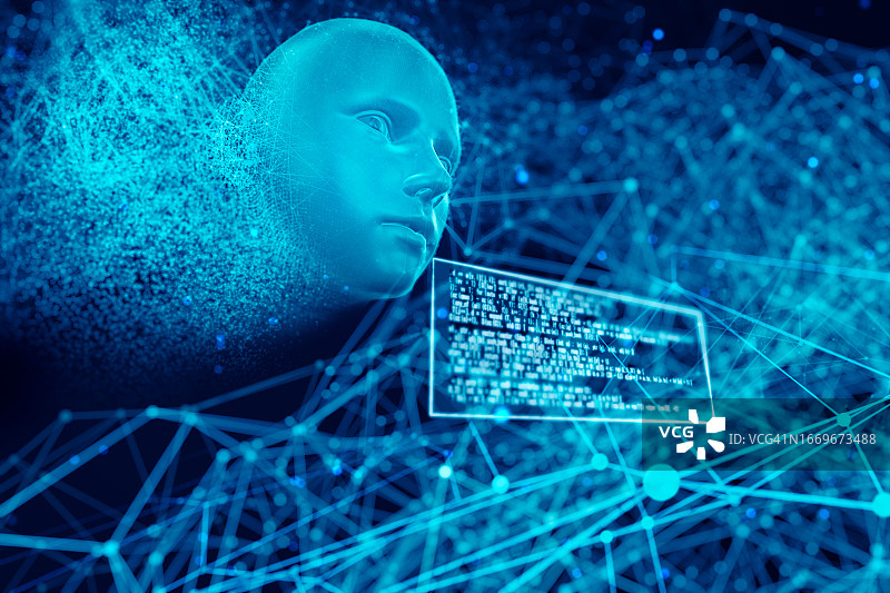 人工智能机器人回复图片素材