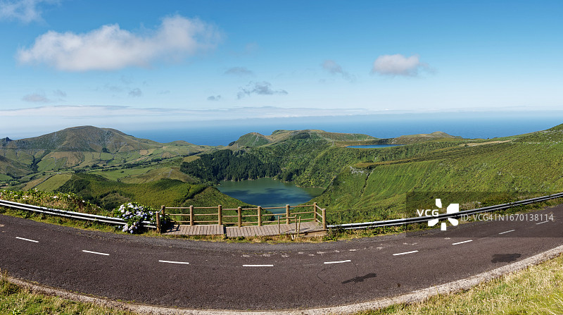 米拉多罗达斯拉戈阿斯拉萨和丰达全景图片素材
