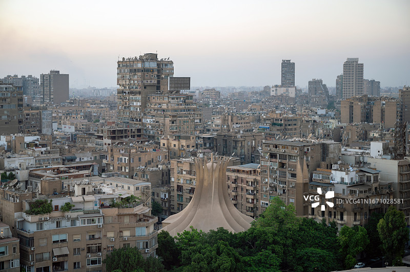 埃及开罗市中心城市风貌图片素材
