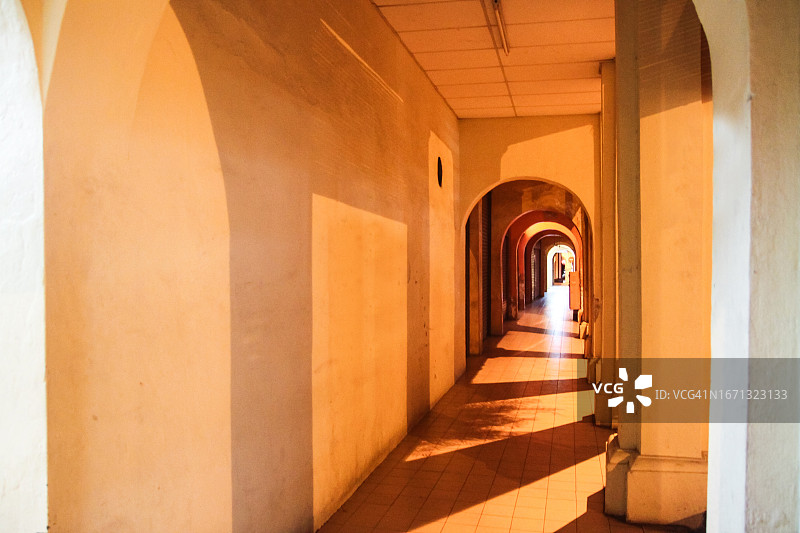 槟城乔治市的传统房屋建筑外观图片素材