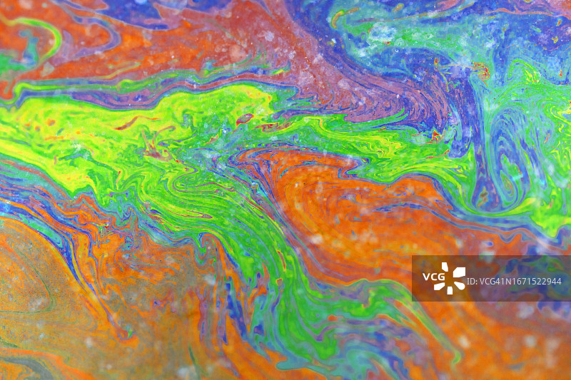 溢油抽象图图片素材