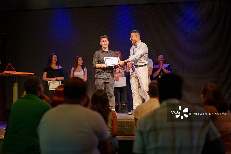 舞台颁奖典礼图片素材