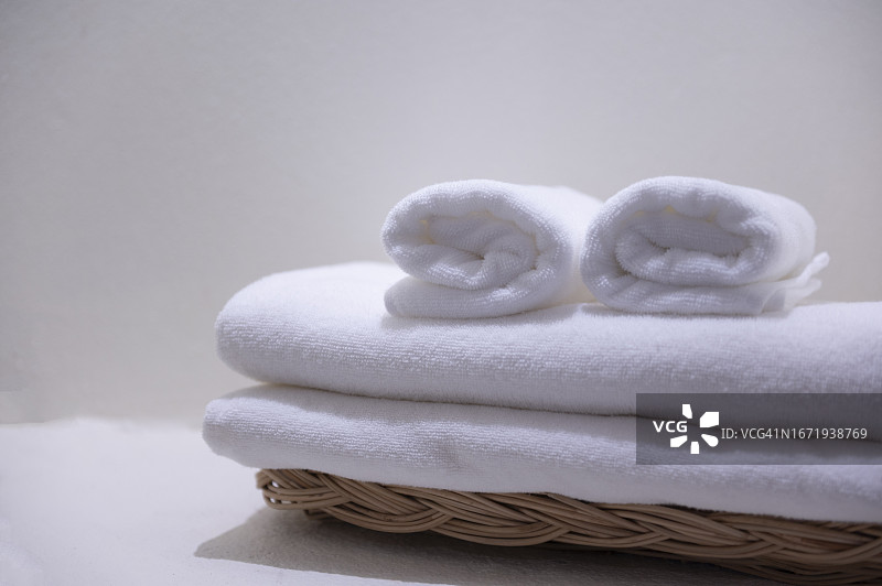 带有复制空间的毛巾图片素材