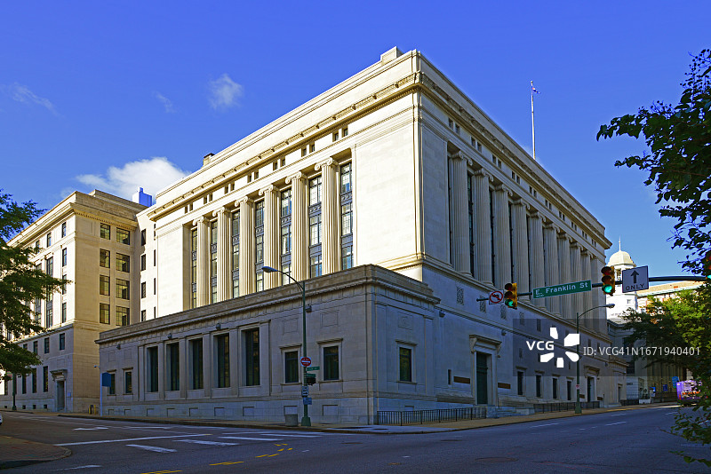 里士满弗吉尼亚州议会大厦图片素材