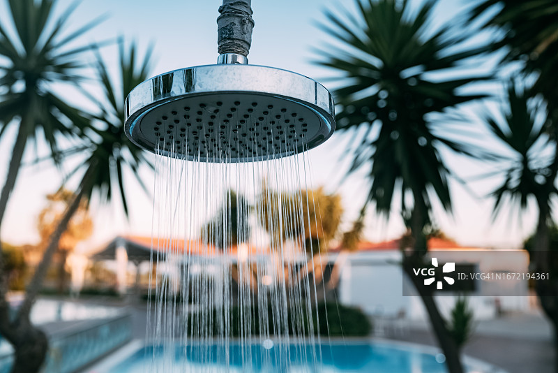 户外淋浴图片素材