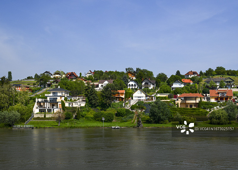 匈牙利莫哈末的住宅区图片素材