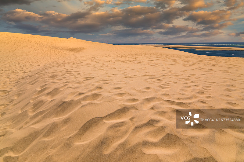 法国阿卡雄湾皮拉沙丘图片素材