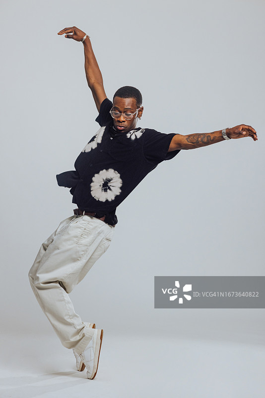 霹雳舞工作室肖像图片素材