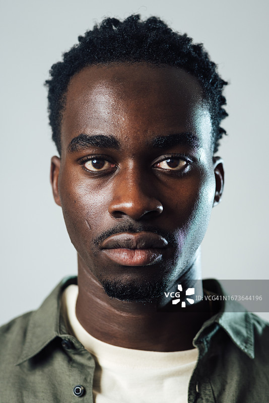 影棚人像特写图片素材