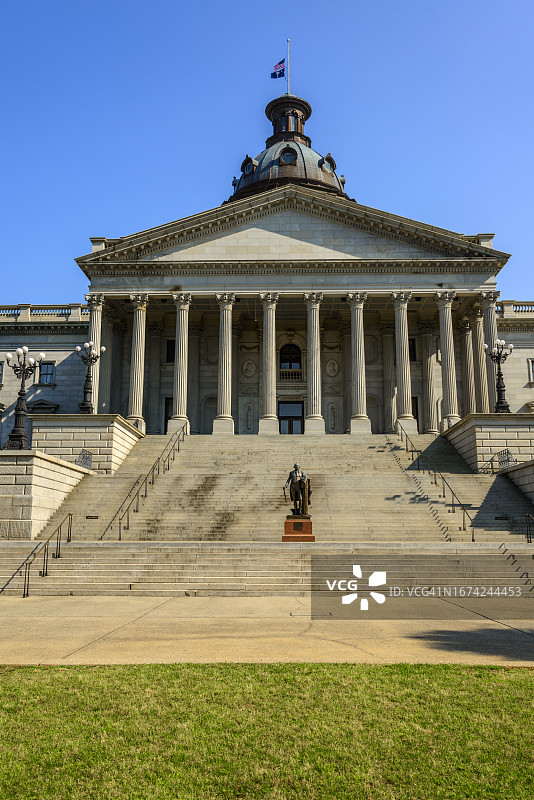 哥伦比亚（南卡罗来纳州）首都建筑群图片素材