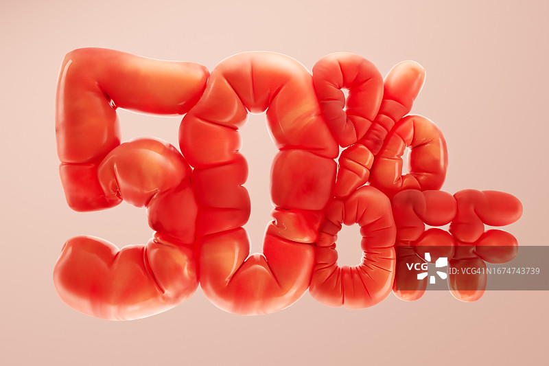 红色3D 50%折扣文本图片素材