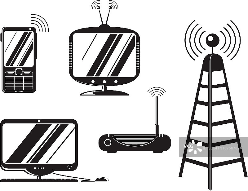 通信图标图片素材