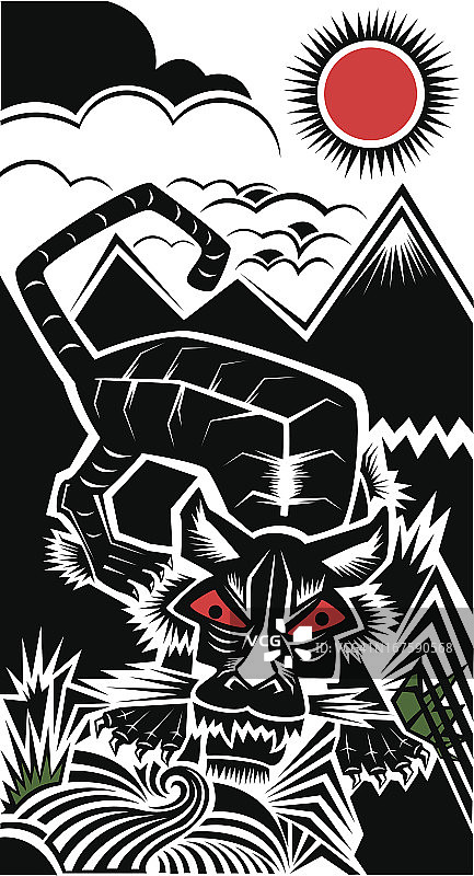 老虎背景图片素材