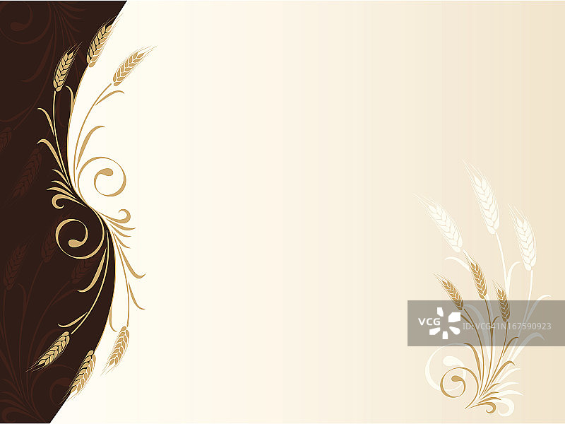 小麦背景图片素材