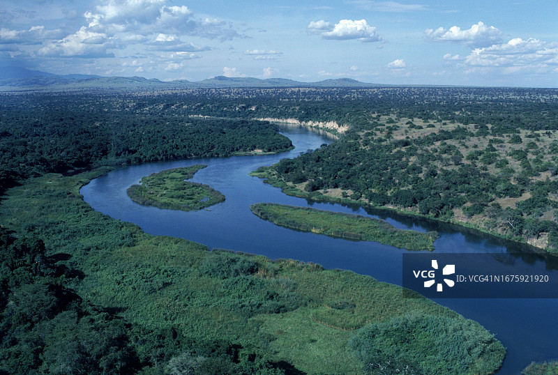 乌干达的尼罗河图片素材