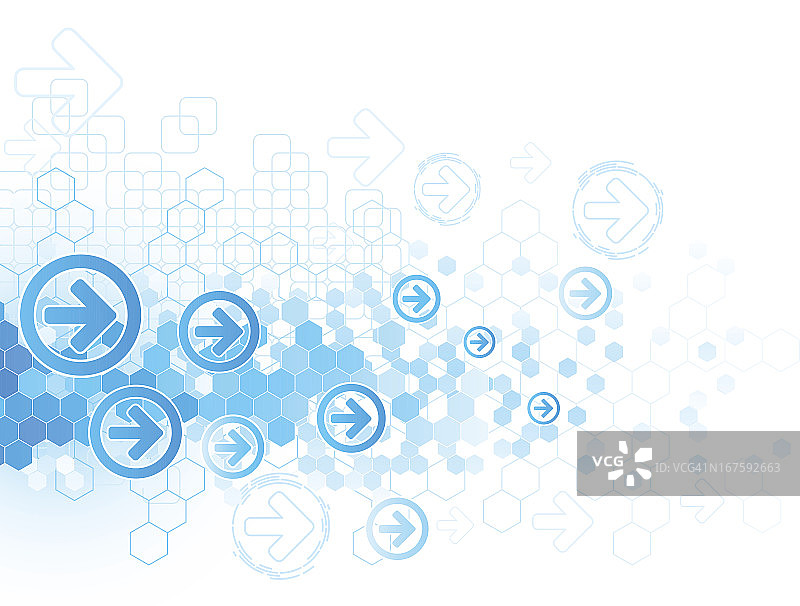 蓝色的抽象背景图片素材