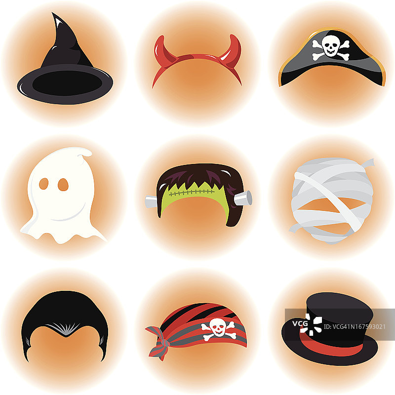 万圣节帽子图片素材