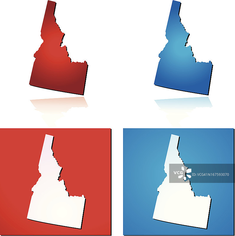 红色蓝色背景图片素材