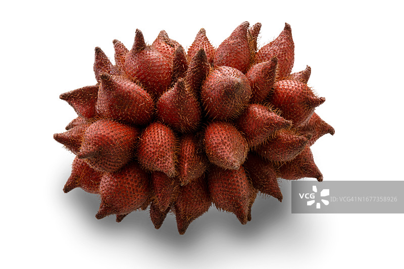 泰国热带水果娑罗果特写图片素材