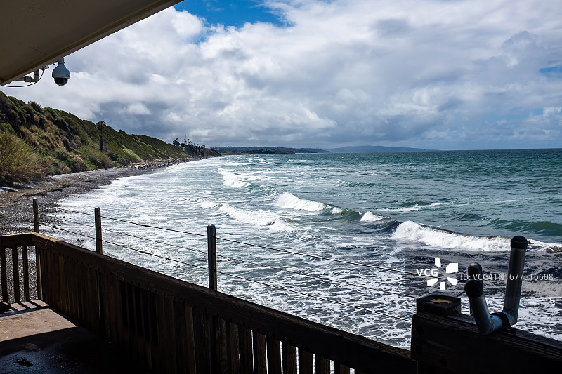 云和海浪图片素材