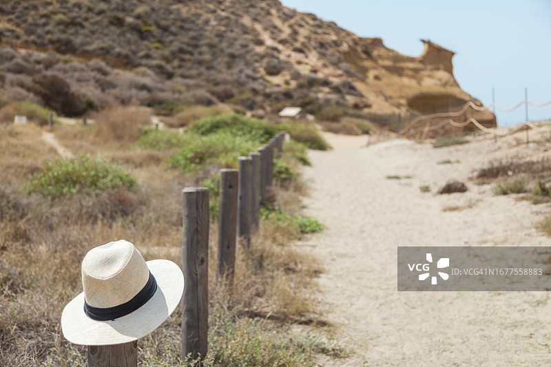 阿尔梅里亚普尔皮镇的“科科德斯海滩”图片素材