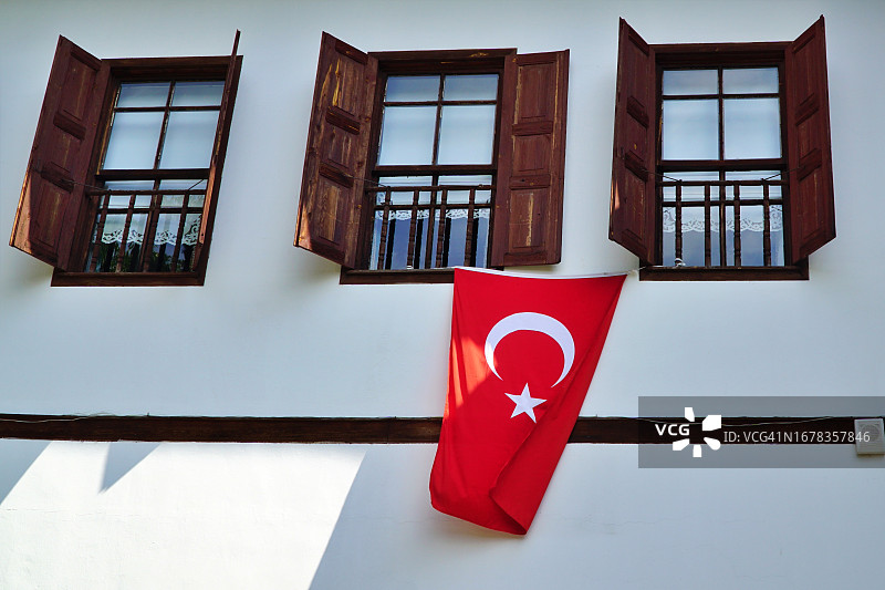 萨夫兰博卢传统窗户图片素材