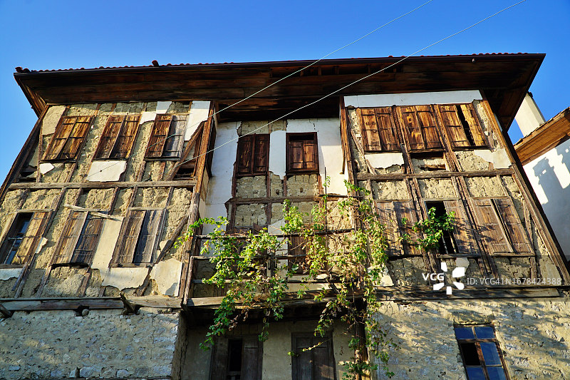 萨夫兰博卢的约鲁克村庄图片素材