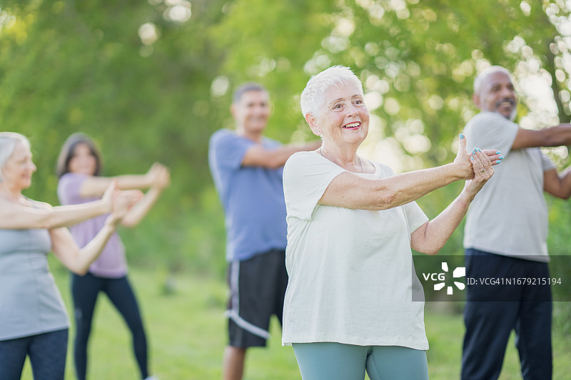 户外太极图片素材