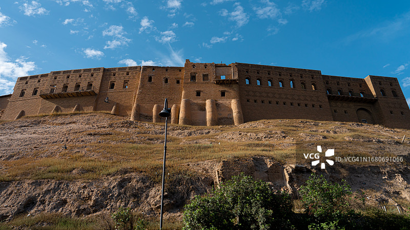 伊拉克库尔德斯坦埃尔比勒城堡图片素材
