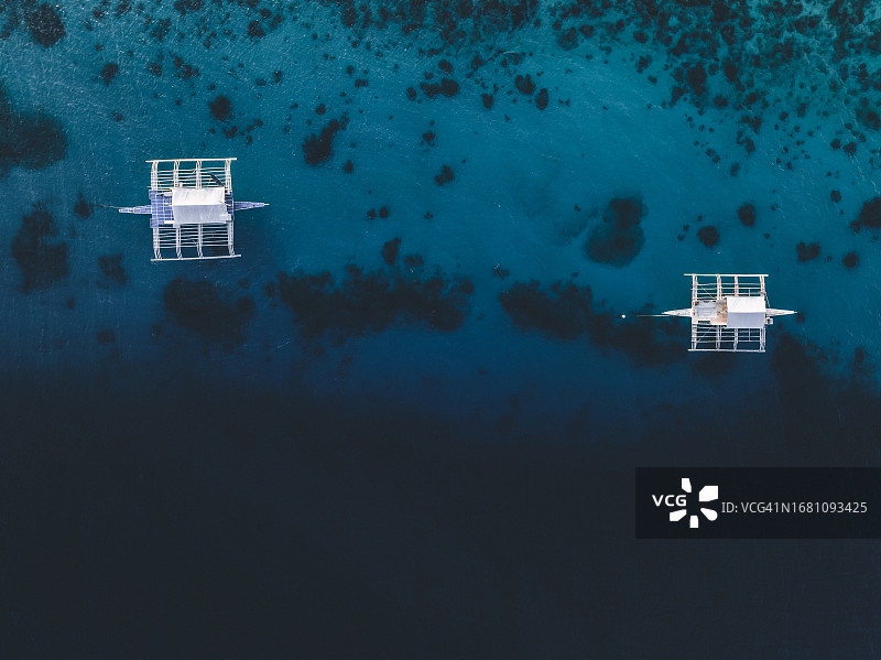 菲律宾的船图片素材