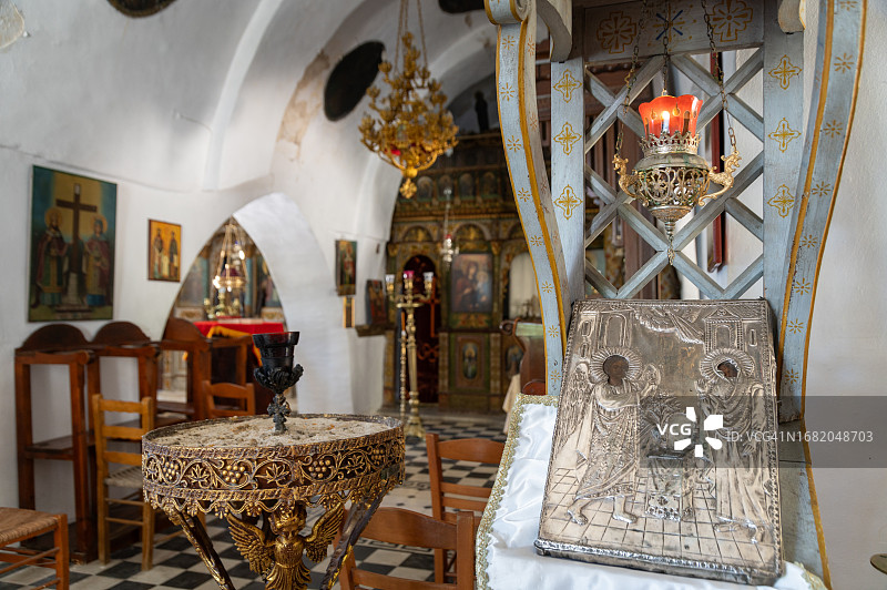 希腊东正教教堂图标图片素材