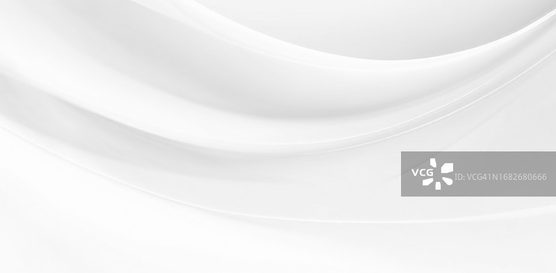 抽象白色波浪背景图片素材
