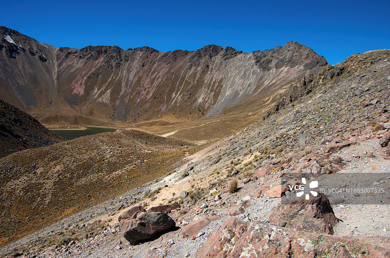 墨西哥内华多·德·托卢卡火山图片素材