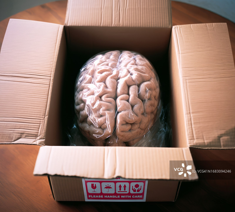 新的大脑概念图图片素材