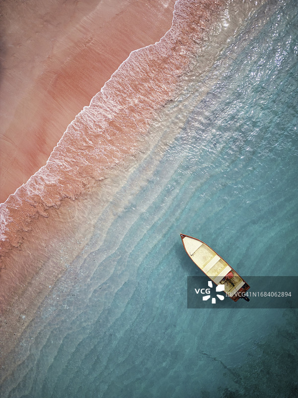 印度尼西亚粉色沙滩图片素材