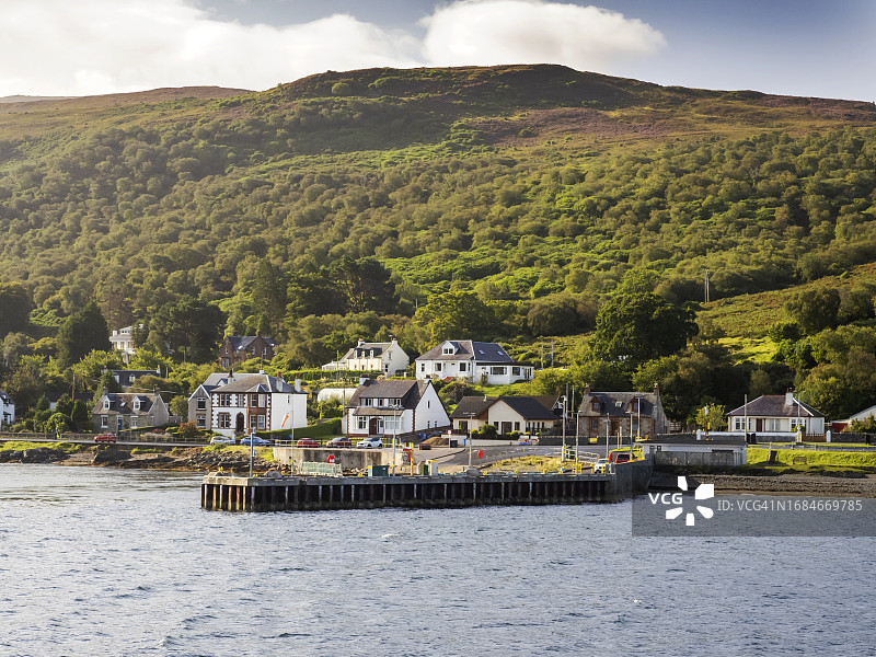 苏格兰阿伦岛洛克兰扎图片素材