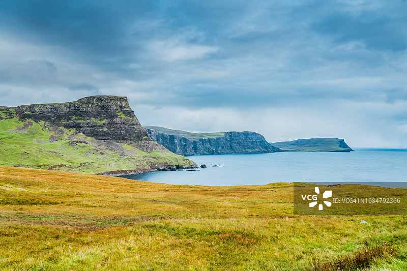 苏格兰内斯特角灯塔海岸图片素材