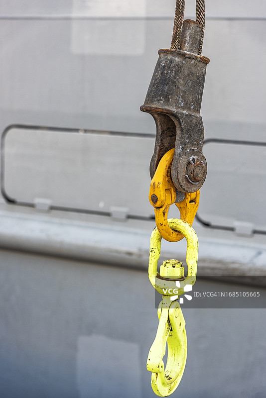 钢制起重吊钩图片素材