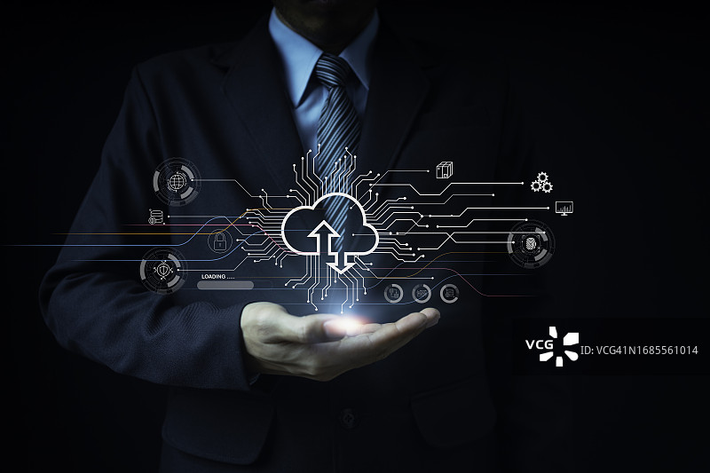 云计算技术革新数据存储与安全图片素材