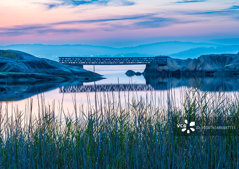 海边的日落图片素材