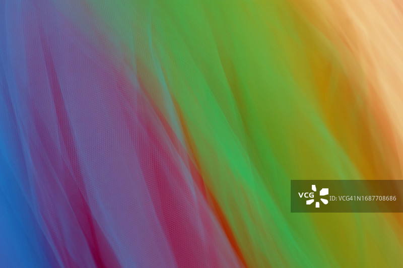 彩色薄纱面料图片素材