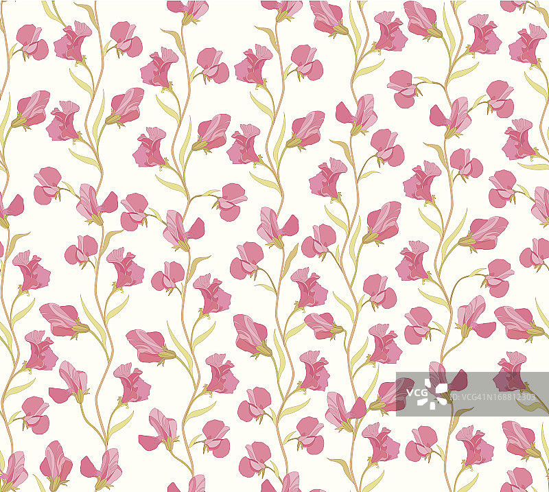 花无缝模式图片素材