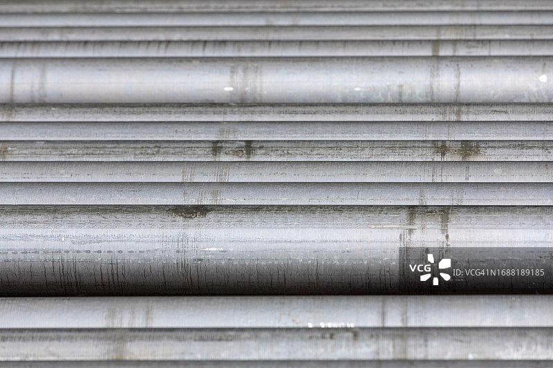 堆叠的铝条图片素材
