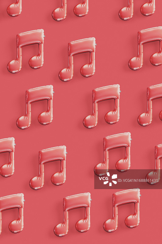 音乐符号无缝图案图片素材