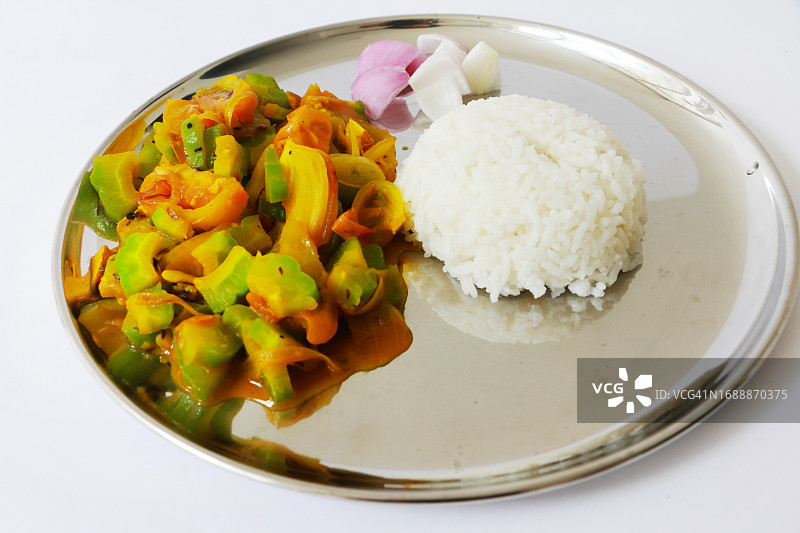 蔬菜咖喱饭图片素材