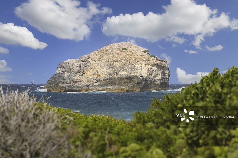法国瓜德罗普，城堡海角、蜂鸟海角图片素材