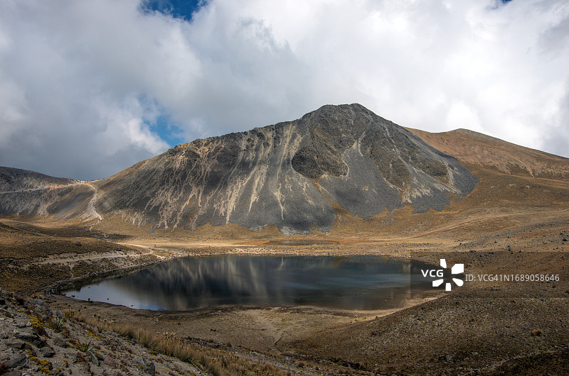 墨西哥托卢卡火山月亮泻湖图片素材