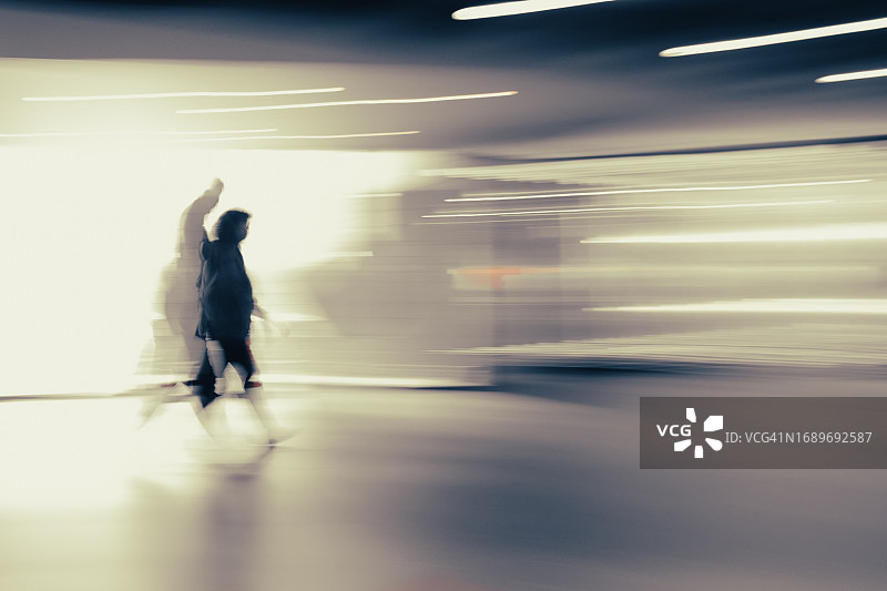 运动中的蒙特利尔图片素材