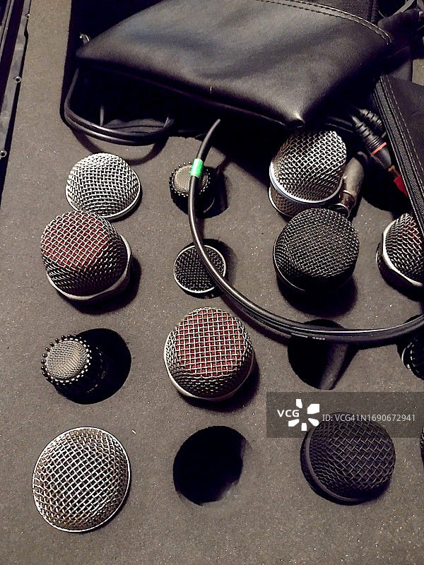 麦克风特写图片素材
